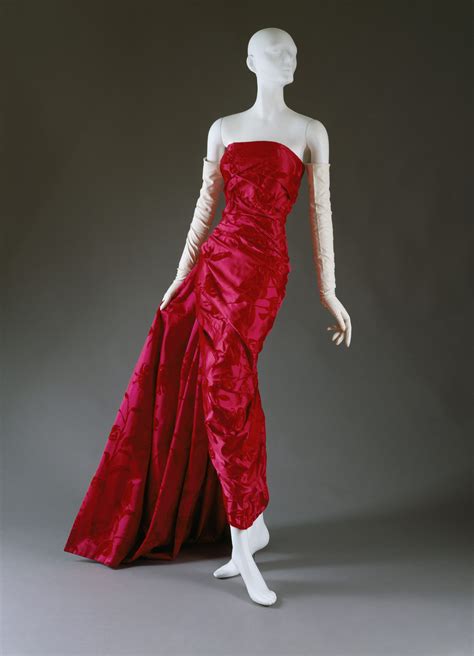 christian Dior evening dress